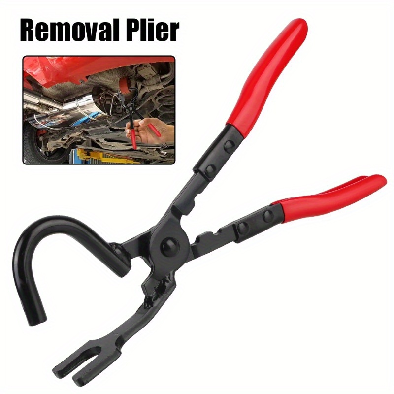 

Steel Exhaust Hanger Removal Plier, Car Exhaust Pipe Rubber Pad Gasket Disassembly Puller, Durable Locking Plier For Auto Accessories