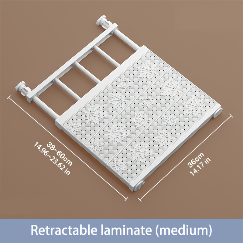 one wardrobe partition layered non drilling cabinet partition shelf   shoe cabinet   storage and organizing shelf suitable for kitchen bedroom bathroom office closet dressing table home storage organization shelf dividers Product details 5