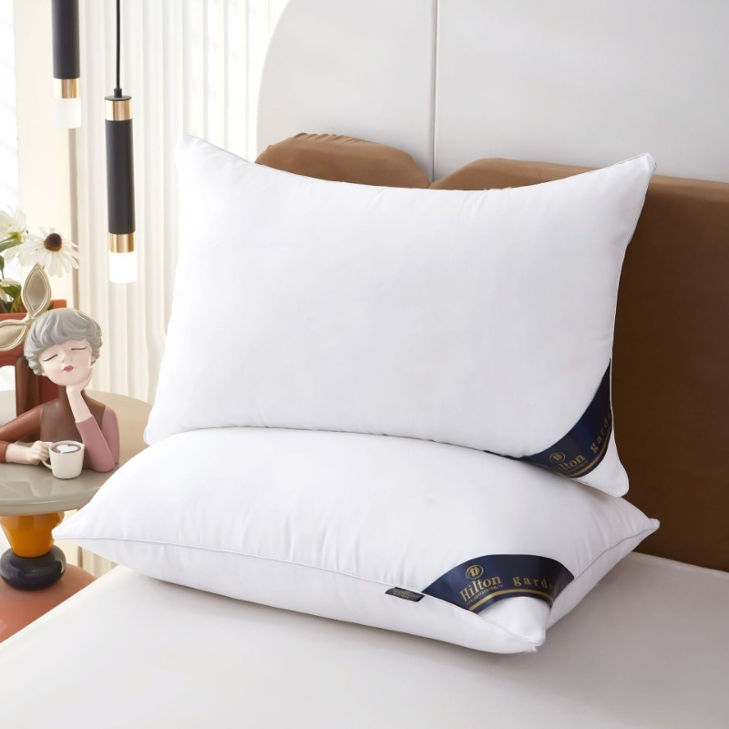 

Garden Premium Bed Pillows - Polyester Filled, Woven Fabric, Hand Wash Only, Modern Style, White - Multipurpose Home & Dormitory Pillows