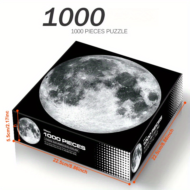 rompecabezas luna llena 1000 piezas adultos tamaño Temu Uruguay