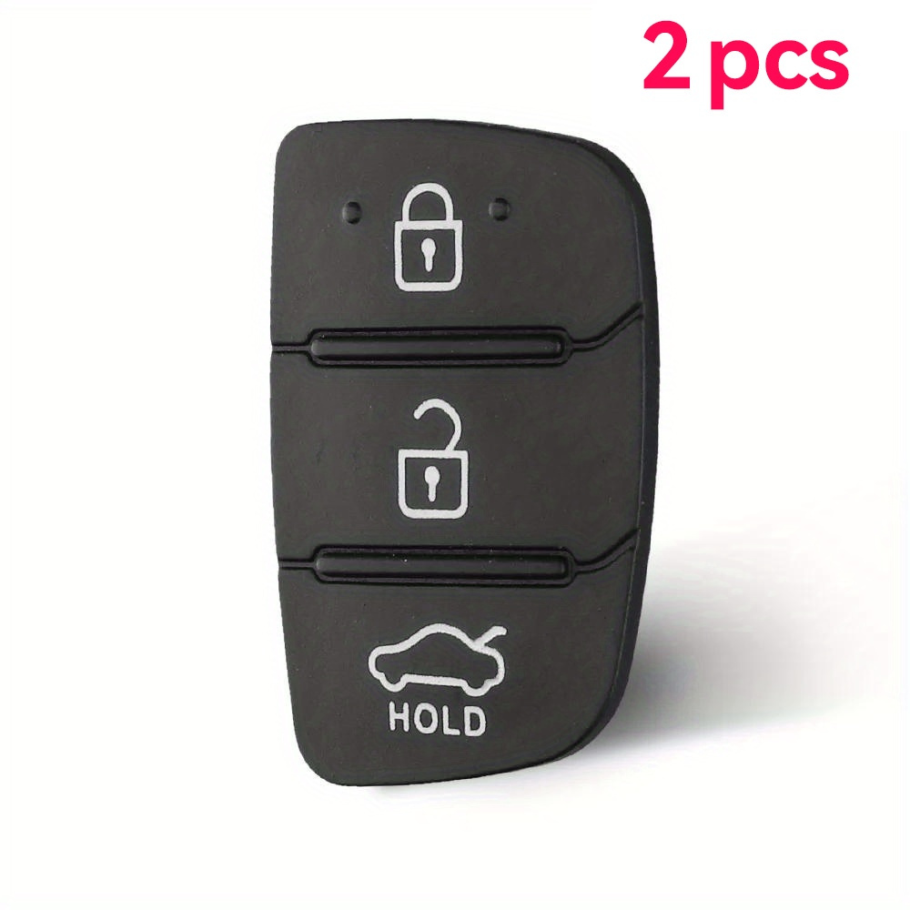 E-shop KEYYOU 2 2-teilige Ersatz-Fernbedienungsschalen für für HYUNDAI SANTA FE IX35 Schlüssel 3/4 Tasten Pad Abdeckung Gehäuse