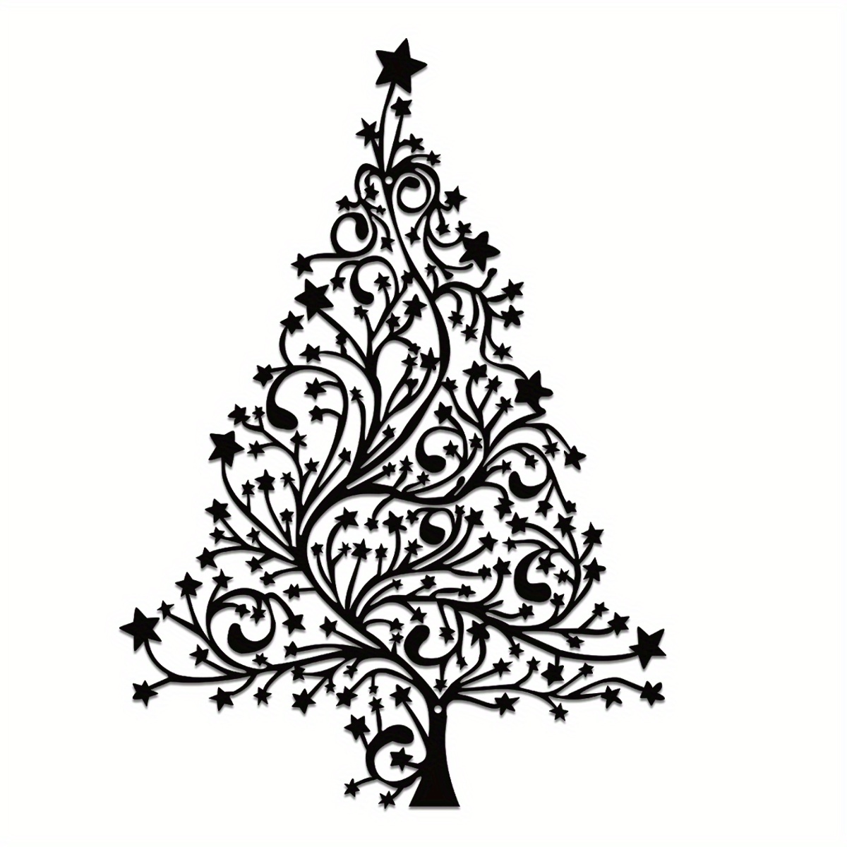 TEMU Metal Wall Art For Christmas, Large Decorative Sign For Walls, Aesthetic Decor For Rooms And Home Offices