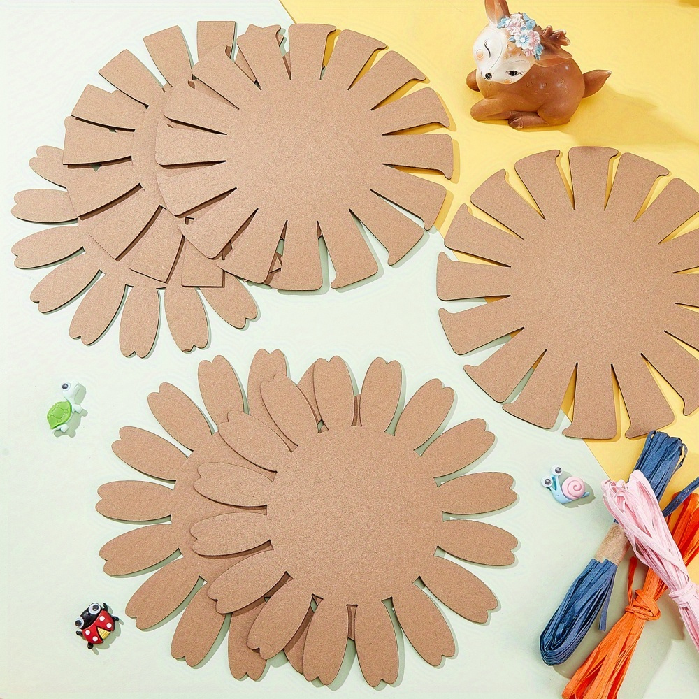 

12pcs Round Paper Weaving Basket Set For Crafts - Durable, Ideal For Knitting & Art Projects, Christmas & Easter Activities