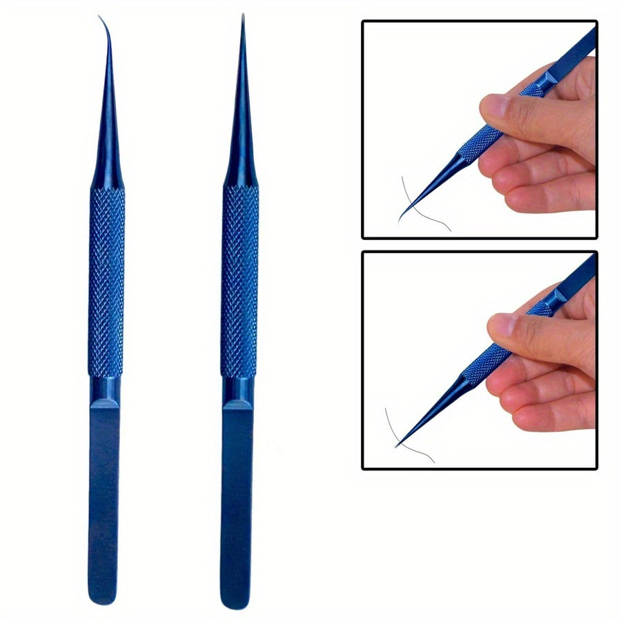 

Precision Titanium Alloy Anti-magnetic Alloy Tweezers For Repairing , Flying Lines, Mobile Phone Motherboard, Electronic Tweezers, Multifunctional Professional Tools