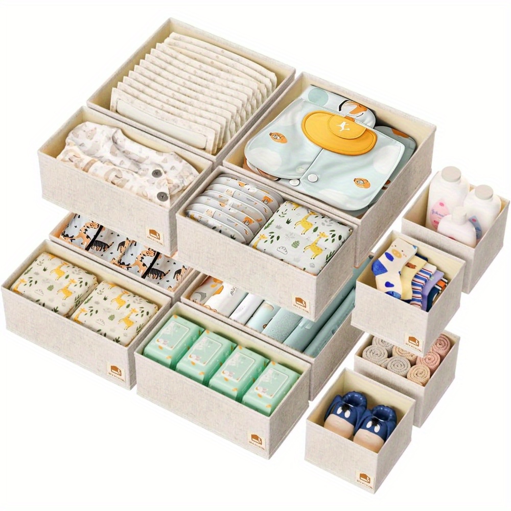 

12 Organizer, Non-woven Diaper Organizer, Organizer ( ), Suitable For , , Towels, ,