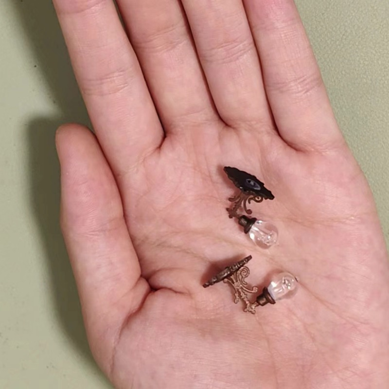 

2pcs Miniature - , No Needed, For & Building