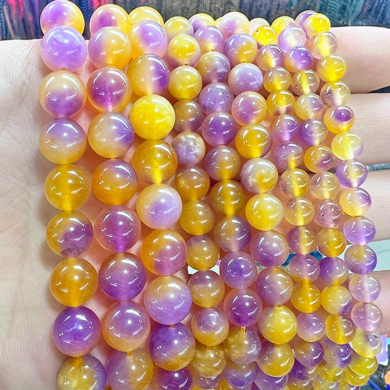 

Artificial Gemstone Beads For Jewelry Making - Faceted Orange Red Agates, Assorted Sizes 6/8/10mm, Diy Bracelets And Necklaces Wholesale Pack