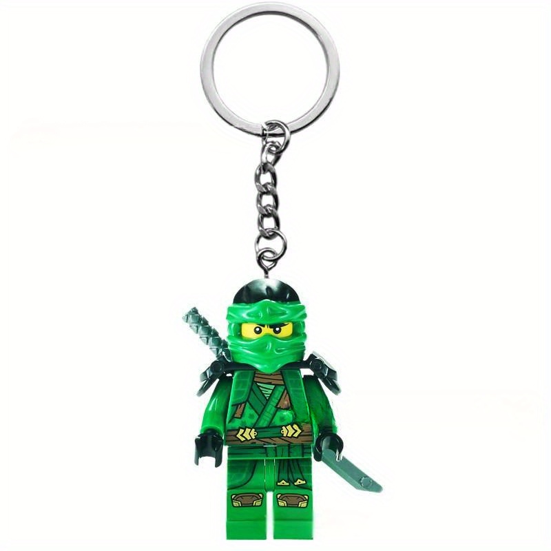 

Chic Yellow Resin Ninja Keychain - Enthusiasts, Ideal Outdoor Accessory