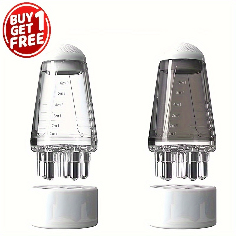 2pcs Set Scalp Applicator Scalp Massage Comb Mini Portable Scalp Applicator Liquid Tools