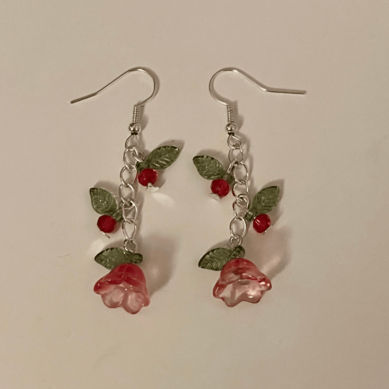 TEMU Pendientes colgantes elegantes y encantadores para mujer, ideales para , vacaciones y fiestas, regalo del Día de San Valentín