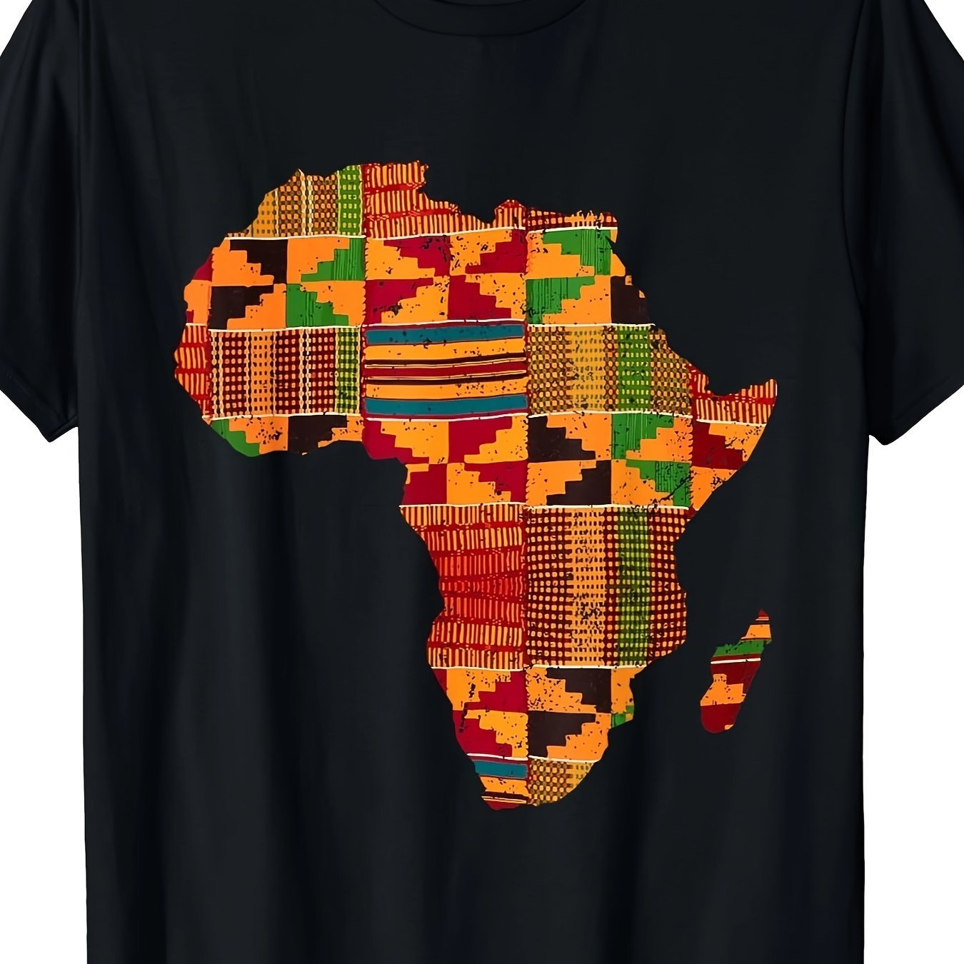 

Cool Africa Map Cloth Gift For Male African Lovers T-shirt