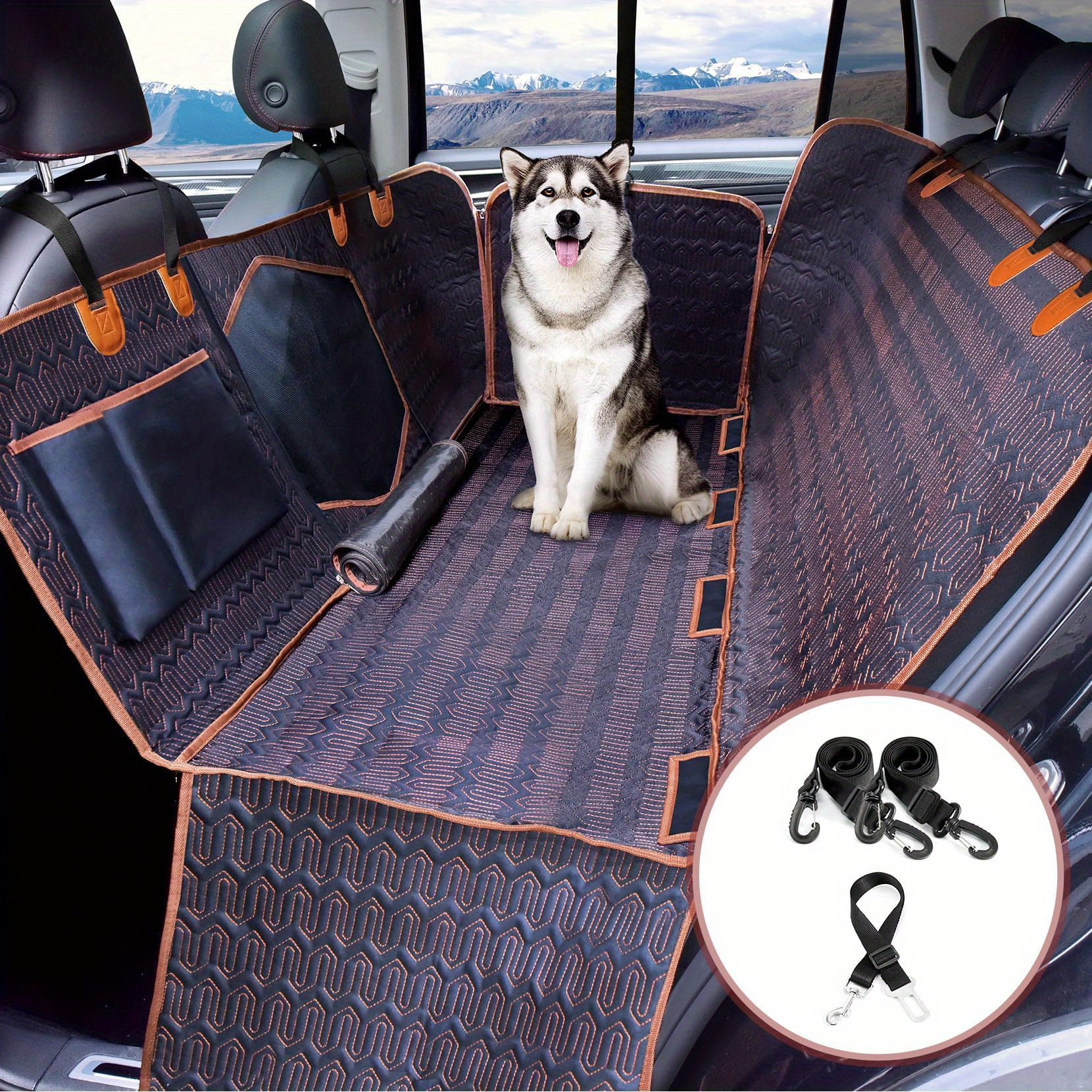 

Dog Car , 600d Nonslip , Dog And For Trucks And Suvs