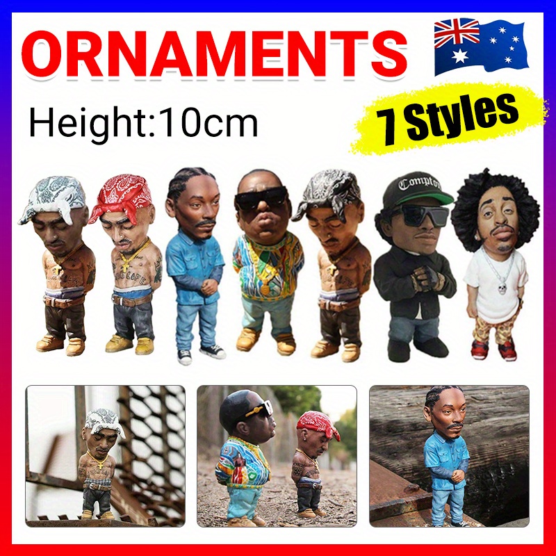Hip-hop Legend Rapper Resin Handicraft Decoration