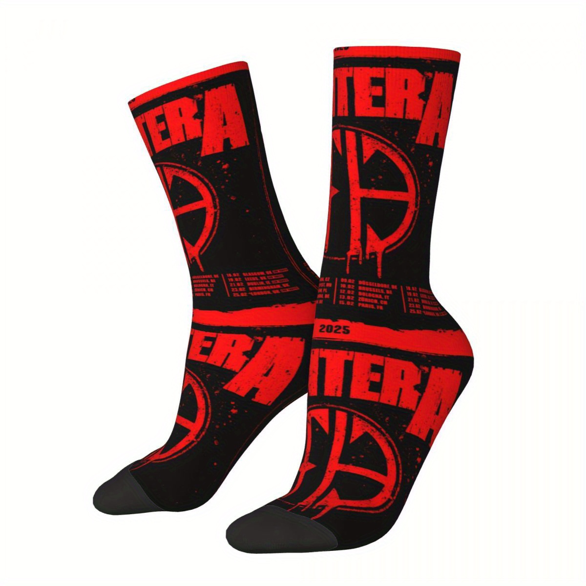 

Men's -inspired Novelty Crew Socks - Breathable, Fit With Unique