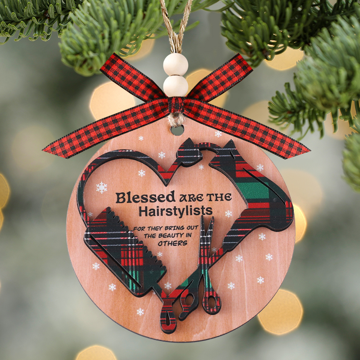 christmas gift for hair dresser Hairstylist Gift, Personalized Hair Stylist Ornament, Hairapist Thank You  Gift Hair Hustler Hair Dresser Gift Hairstylist Christmas Gift