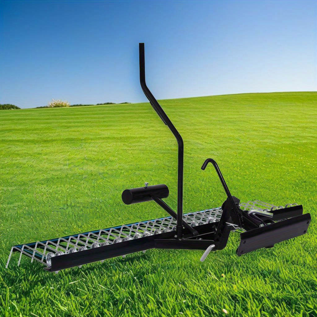 Scarifier Attachment for Inch Ride on Lawn Mower Aeration Tool for  Lawn Care Garden Maintenance