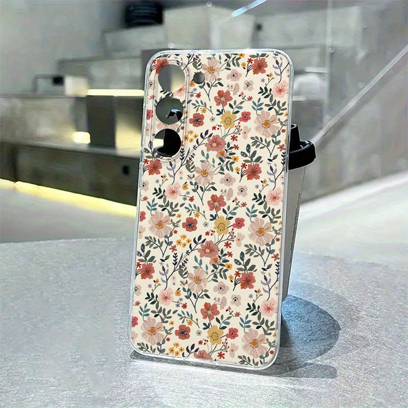TEMU French Full Screen Floral High-end Pattern Suitable For Series A54/a53/a52 (a52s Universal)/a34(5g)a32(5g)/a14(5g)/a13