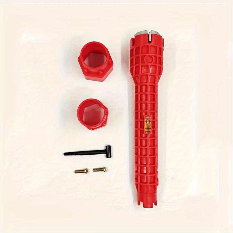 8 in 1 sink wrench faucet and sink installation tool multifunctional plumbing tool pipe extractor for sink bathroom kitchen toilet plumbing valentine tools plumbing tools tools for men   fathers day gift essential plumbers Product details 14