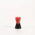 3d-printade spiralformade julgransdekorationer - festliga plastdekorationer för hem, kontor och fester - lämpliga för jul, thanksgiving, alla hjärtans dag, nyår och mer