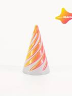 3d-printade spiralformade julgransdekorationer - festliga plastdekorationer för hem, kontor och fester - lämpliga för jul, thanksgiving, alla hjärtans dag, nyår och mer