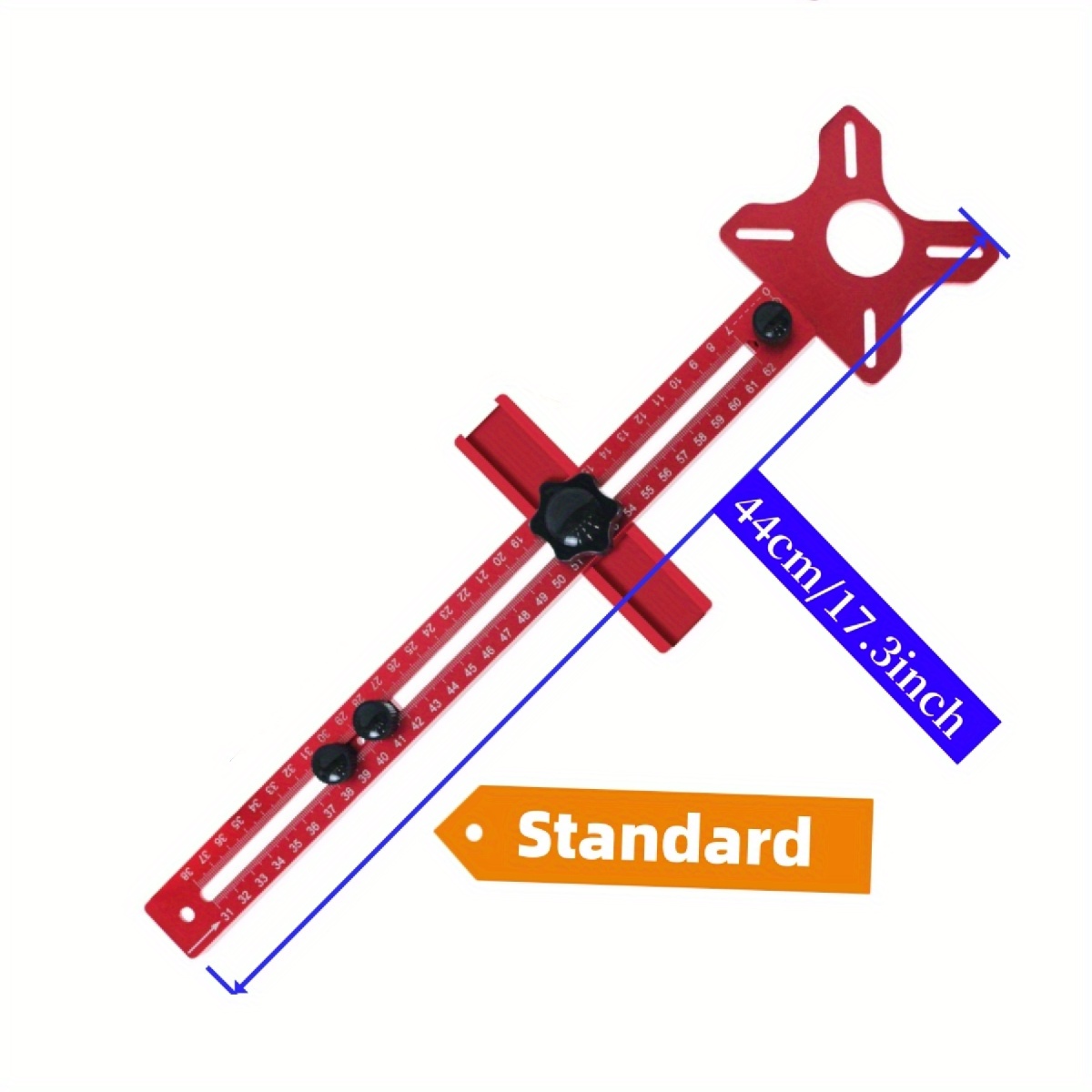 TEMU [customer Favorite] Versatile Aluminum Router Jig For Woodworking - 3.54