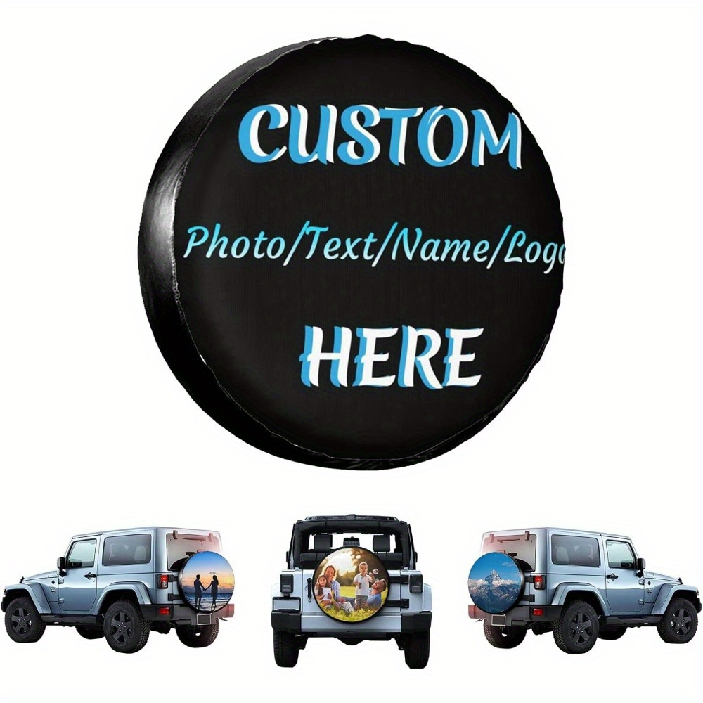 USA Utv RZR Racing Spare Tire Cover Windproof And Rainproof Truck SUV Wheel
