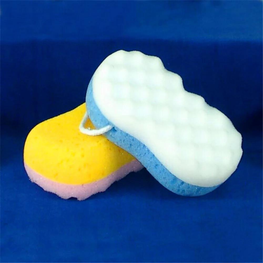 

- Exfoliating Bath Sponge - Comfortable Scrubber & Massager For ,