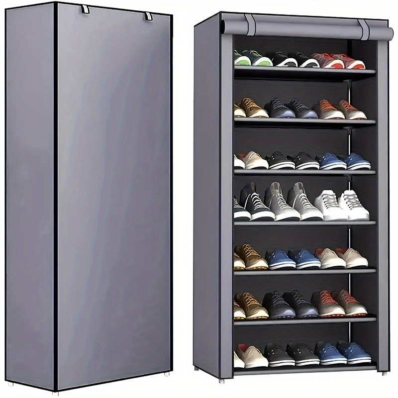 

- 6- Metal Shoe Rack - Spacious Storage For Entryway, Bedroom & | , | To 3.2 Feet Of Shoes & Accessories | For Organization