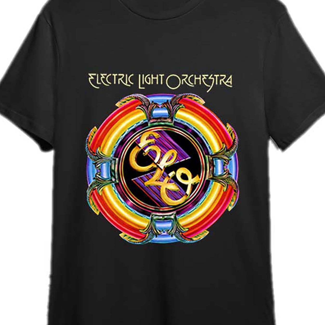 

Elo Rock, Black, Unisex, Size T-shirt 334083 Fun, Men, Short Sleeve, Graphic T-shirt Series, Black Pr