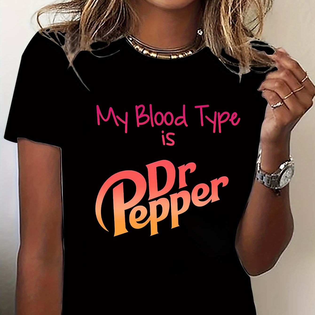 

Graphic Tee - Stretchy Polyester , , , , Women