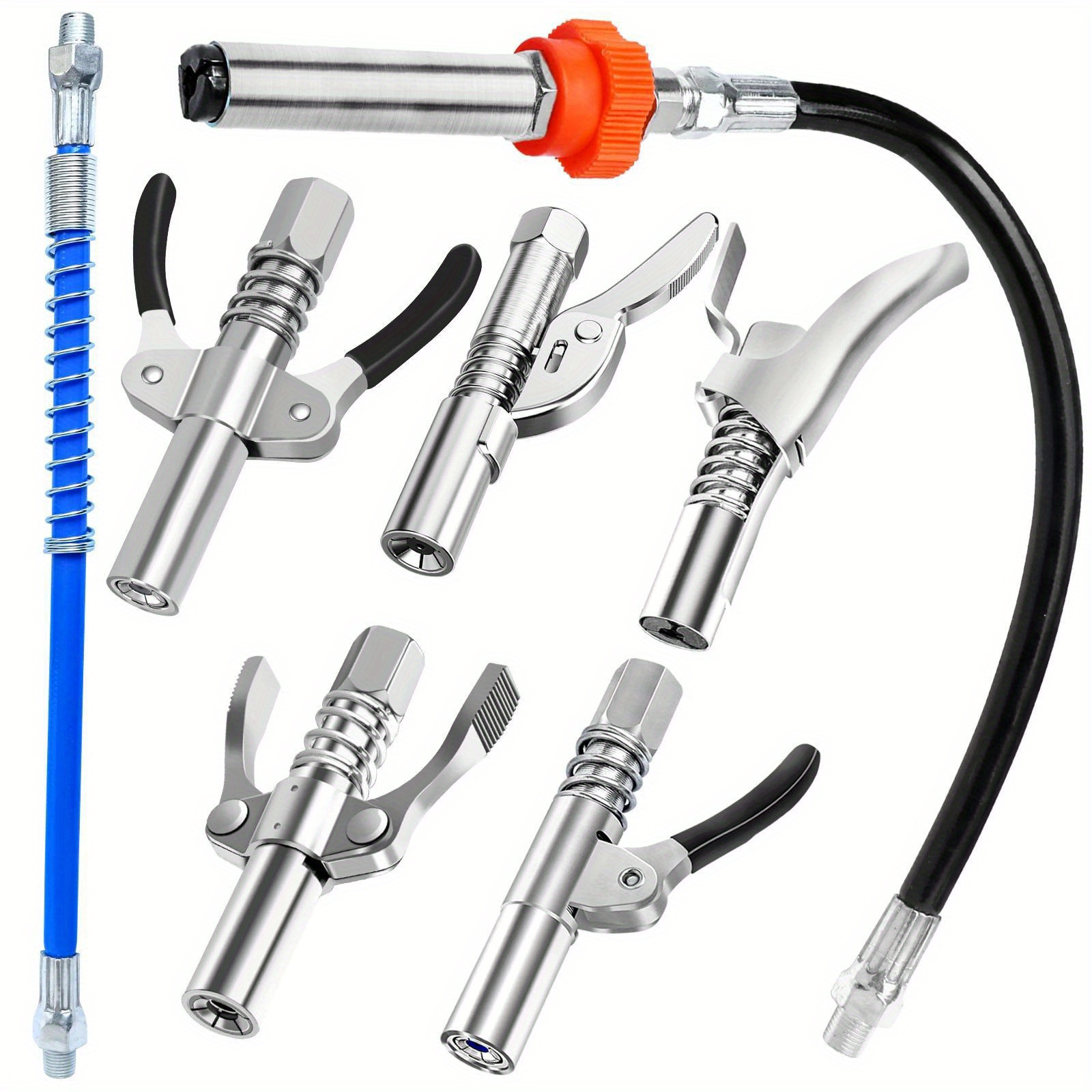 

Grease Set - -locking Lube Couplers, , Tool , Multiple Locking – Metal Materials, For Models