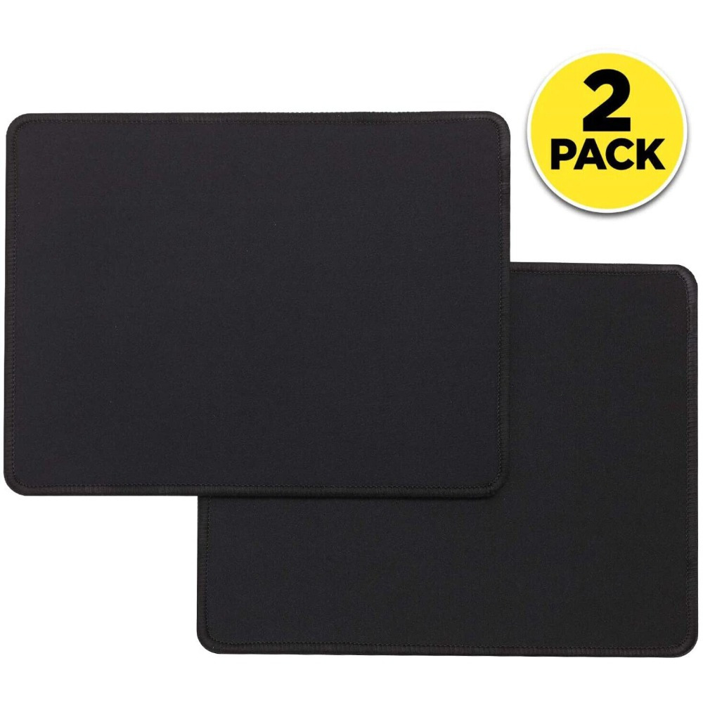 

2-pack Non-slip Mouse Pad Laptop For Computer Pc Gaming Rubber