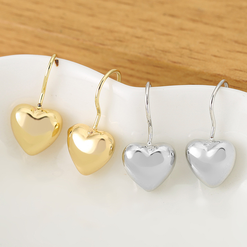 Women's Heart Shaped Earrings — Fashionable Gift for Her