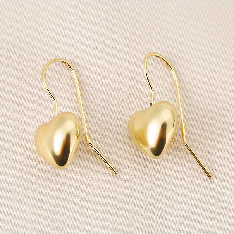Women's Heart Shaped Earrings — Fashionable Gift for Her