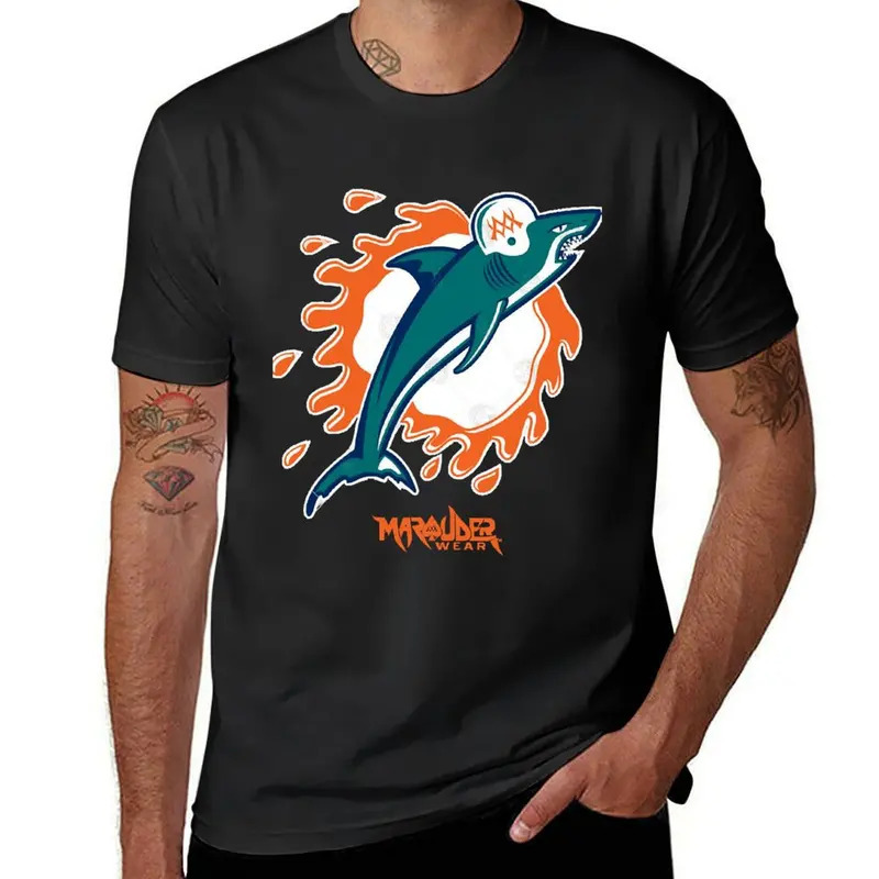 

Miami Sharks Oversized Graphics Mens Graphic T-shirts