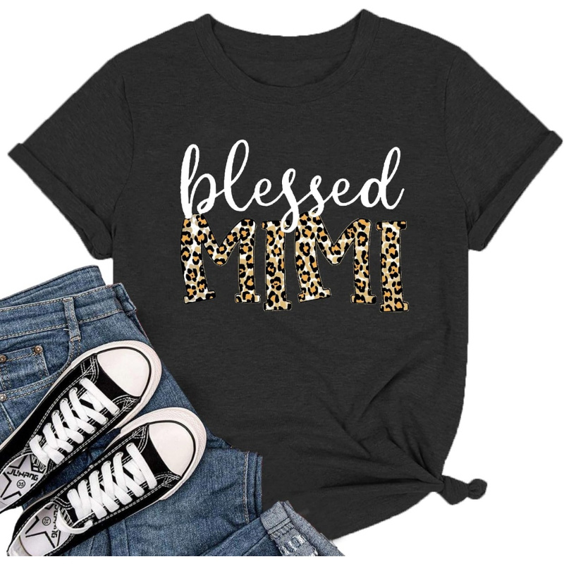 

Bless Mimi Women's T-shirt Graphic Shirt Grandma T-shirt