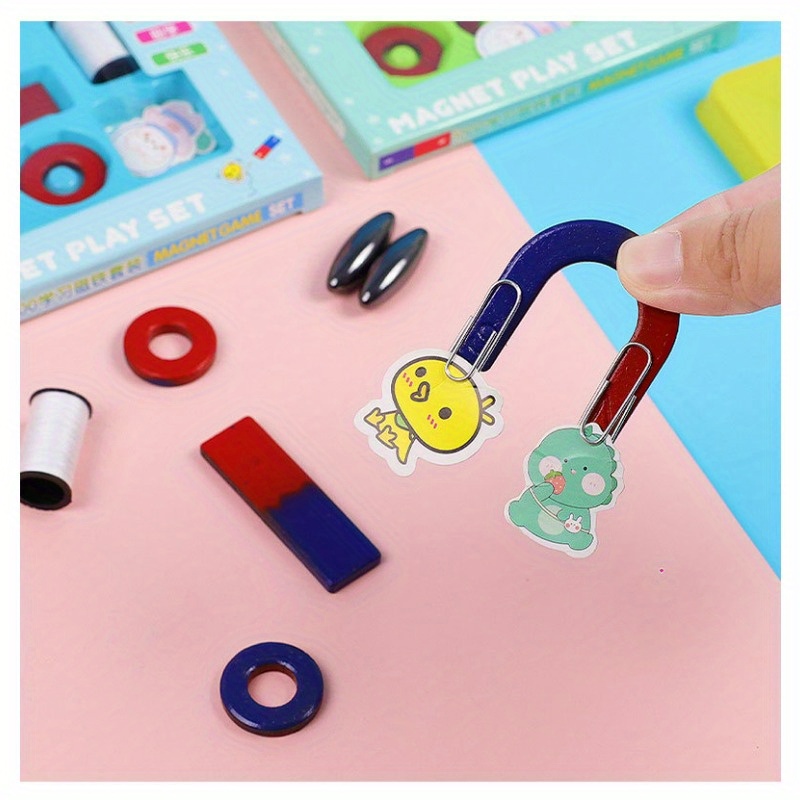 

Magnet Physics Teaching Aid Set: U-shaped Magnets For Educational