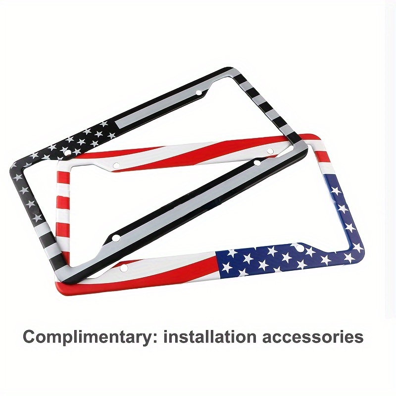 

- Uv Marking License Plate Frame, License Plate Frame, American License Plate Frame Exterior Modification