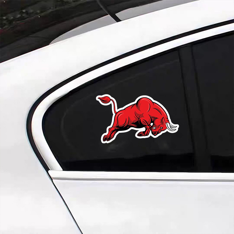 

Cartoon Vinyl Decal - Matte Finish, Self-adhesive, Single Use, For Truck, Suv, Motorcycle, Helmet, Laptop, Wall, Door, Window, Locker, Refrigerator, Plastic & More, Durable & Weatherproof