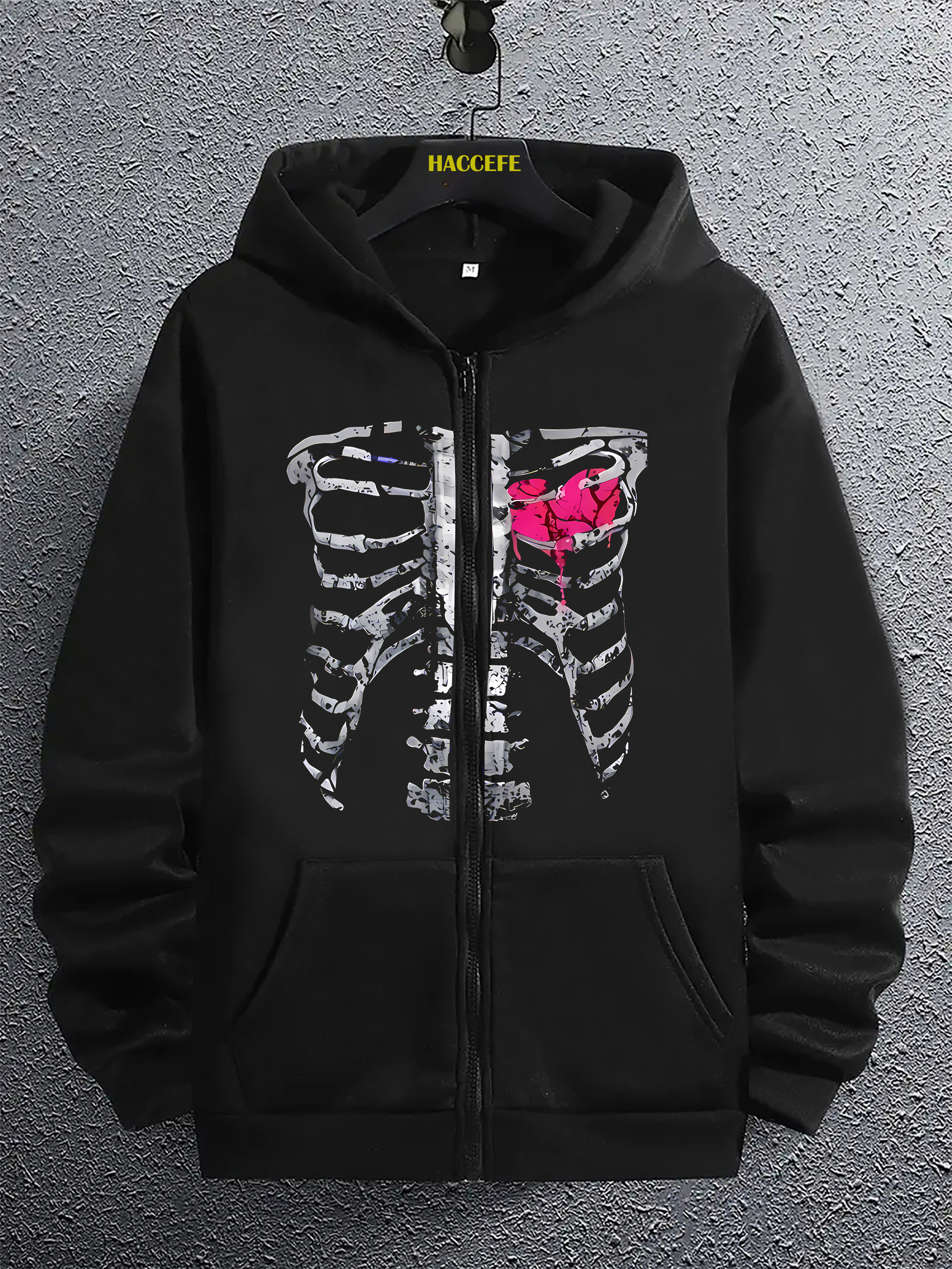 skeleton hoodie sold on Temu United States
