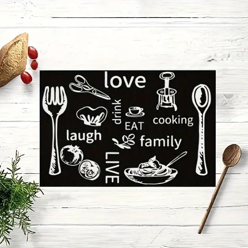 

4/ 6- Placemats And Pattern , Suitable For , Dining , And Decoration, 12..5 .