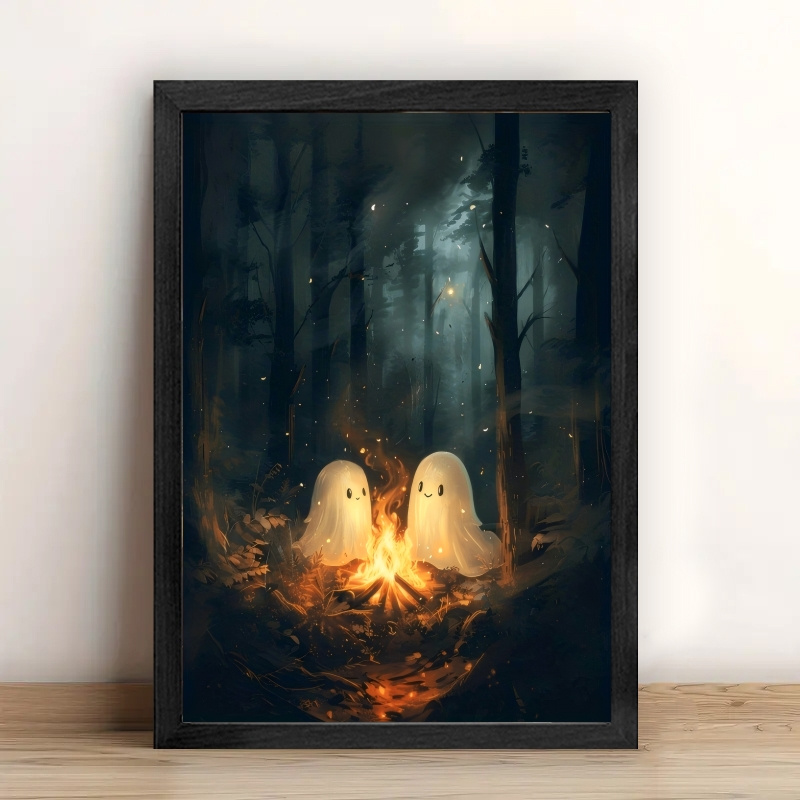 

1pc , Wood Frame , Ready To , Decor, New Halloween Christmas Easter , Decor, And
