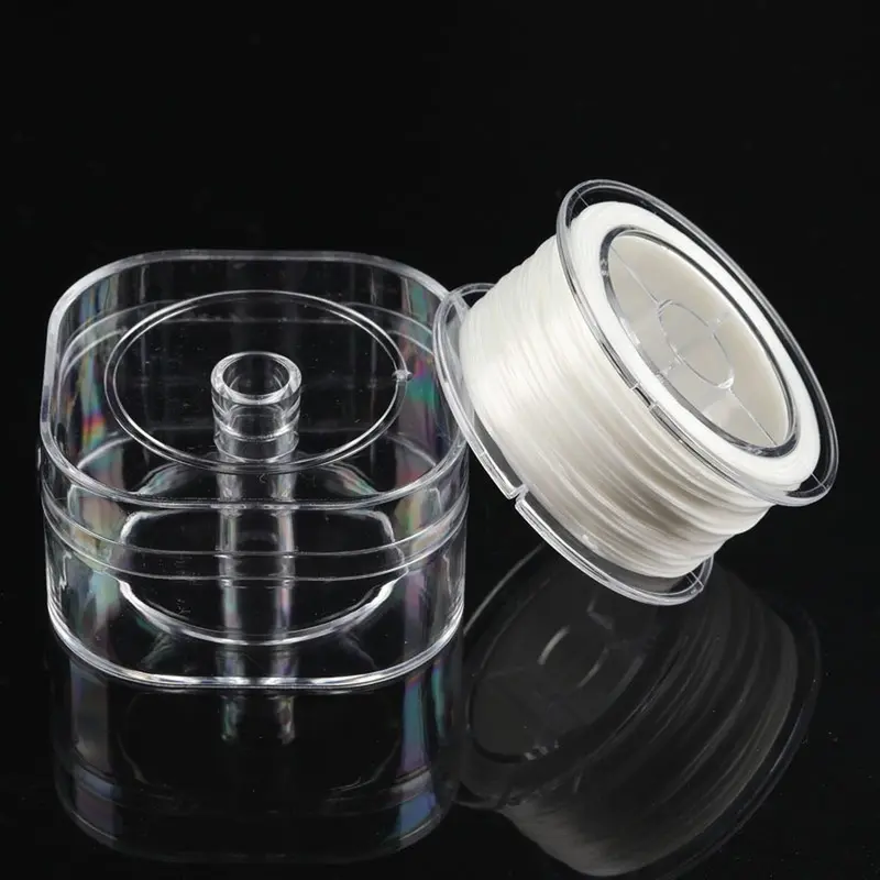 1 0mm elastik beading simi, DIY taqinchoq, uzuk, zargarlik buyumlari qilish uchun choʻziladigan sim, saqlash qutisi bilan tafsilotlar 2