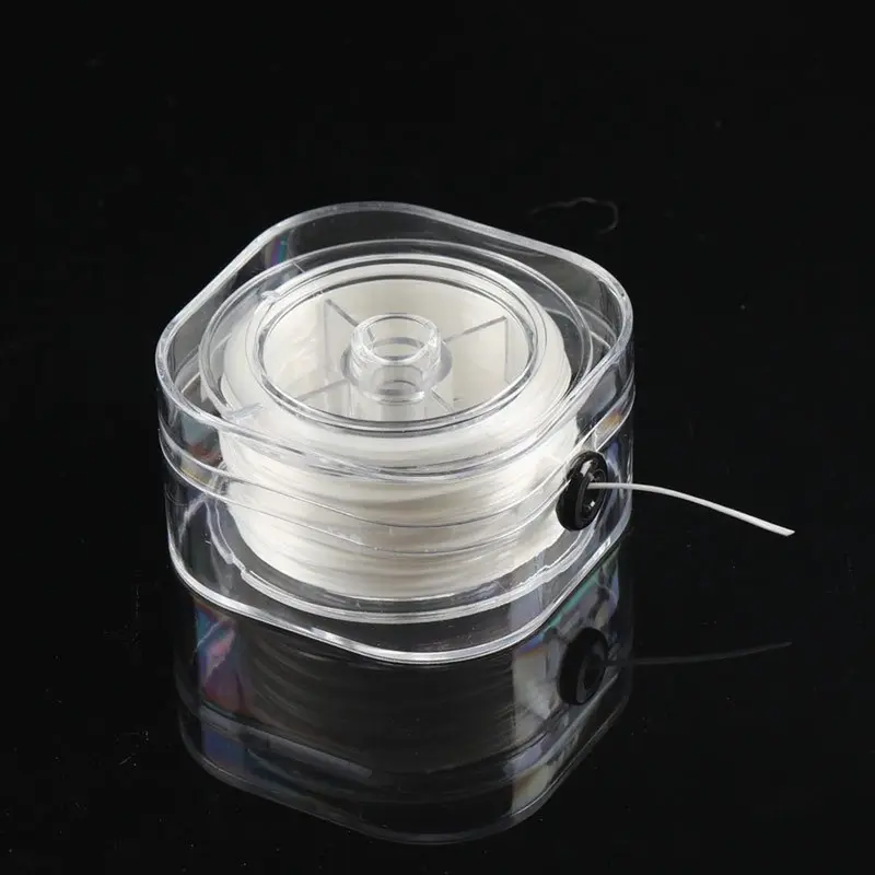 1 0mm elastik beading ipi, DIY taqinchoq, taqinchoq, zargarlik buyumlari qilish uchun choʻziladigan ip, saqlash qutisi bilan tafsilotlar 3