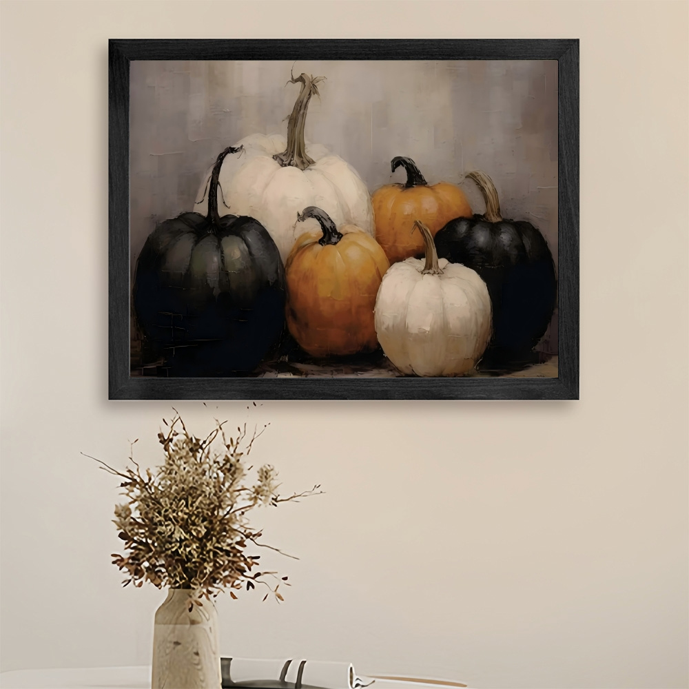 

1pc , Halloween Pumpkins Wood Frame , Ready To , Decor, New Halloween Christmas Easter , Decor, And