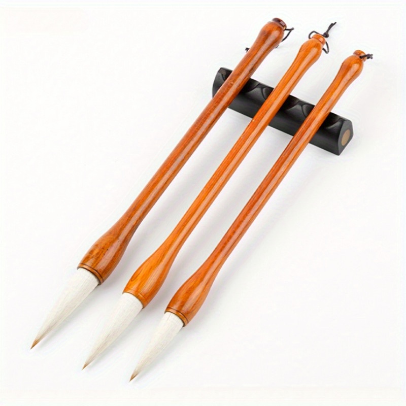 中国書道筆　筆３本セット　竹筆 書道 筆 3本 中国書道筆筆3本セット竹筆