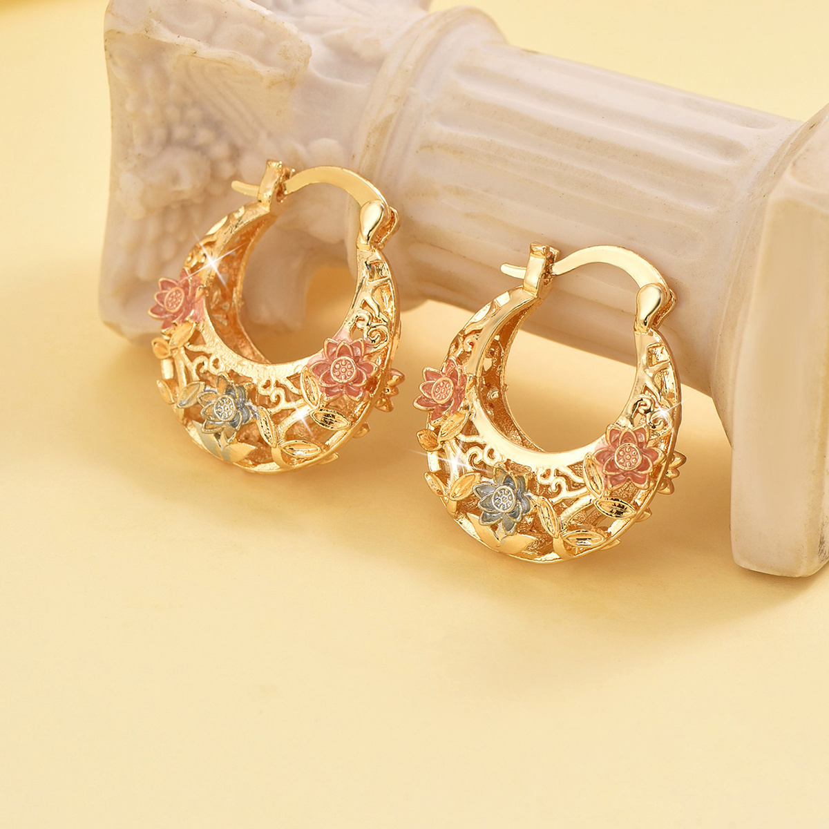 

1 Pair Of Fashionable Bohemian Women's Earrings With A Unique And Elegant Style, Suitable For Women's Accessories And Daily Wear, The Best Choice For Gift Giving