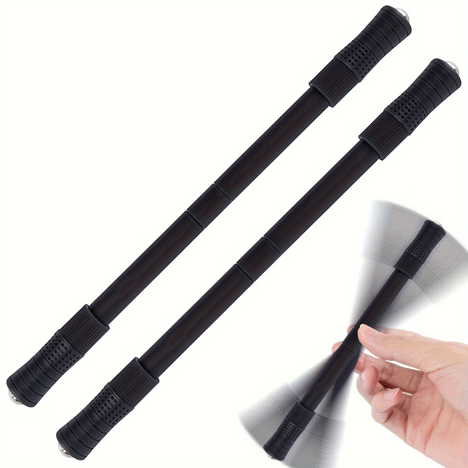 Image of 1pc Rotating Pen Finger Rotation Finger Toy, For Brain Training And - Adults And Teenagers 14+ , White, Black, Green, Red