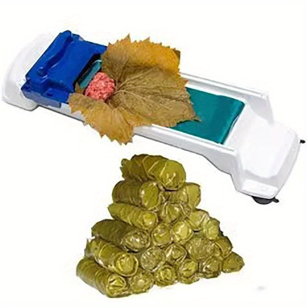 manual vegetable meat roller     sushi making tool handy stuffed grape cabbage leaf rolling machine kitchen gadget set plastic no electricity needed details 3