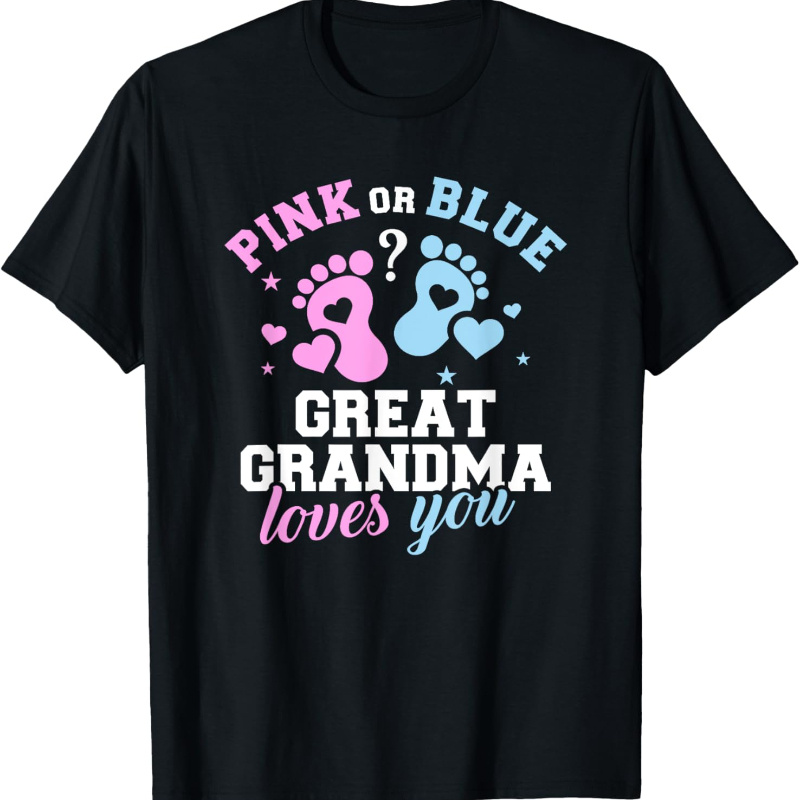 

Gender Reveal Great Grandma T-shirt